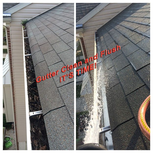 Gutter Clean for Site 1